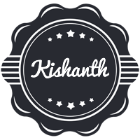 Kishanth badge logo