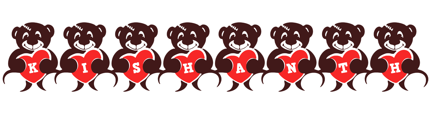 Kishanth bear logo