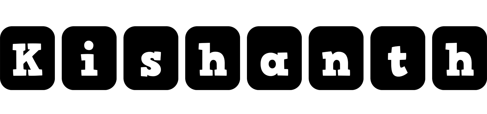 Kishanth box logo