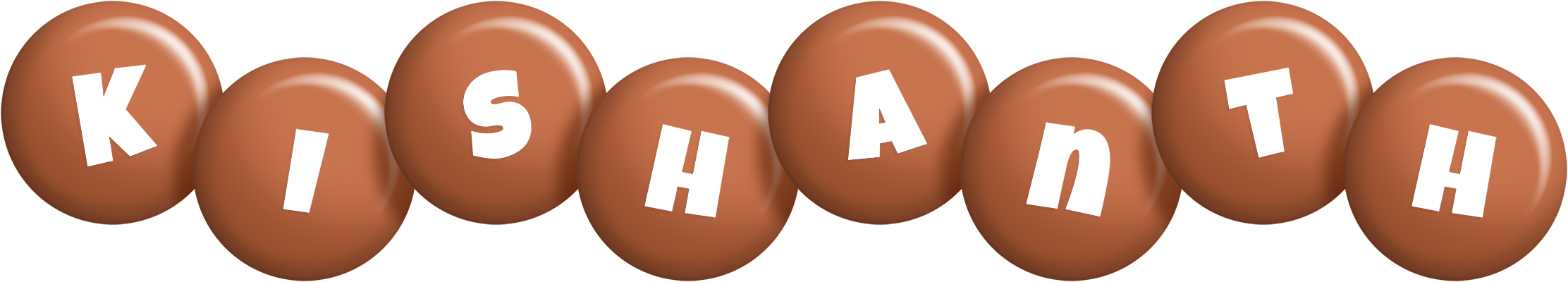 Kishanth candy-brown logo