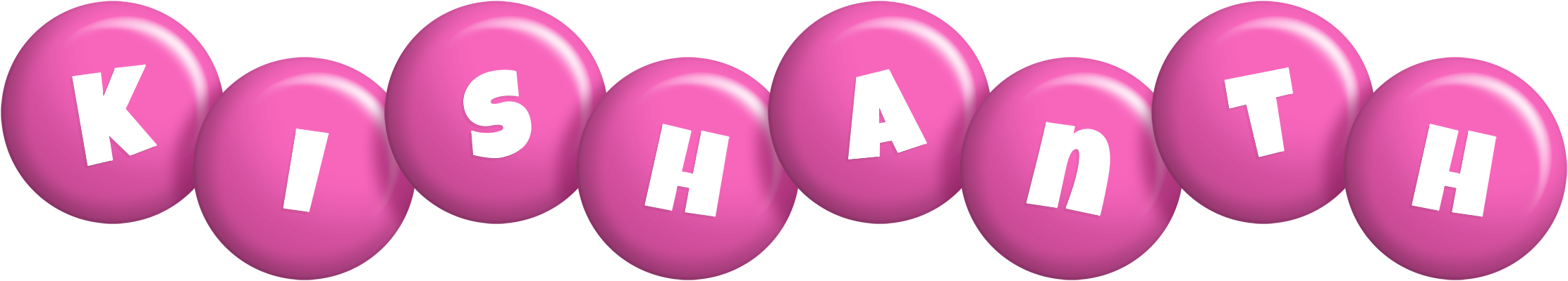 Kishanth candy-pink logo
