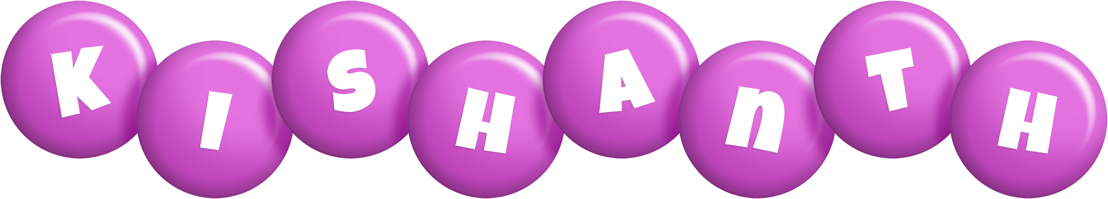 Kishanth candy-purple logo