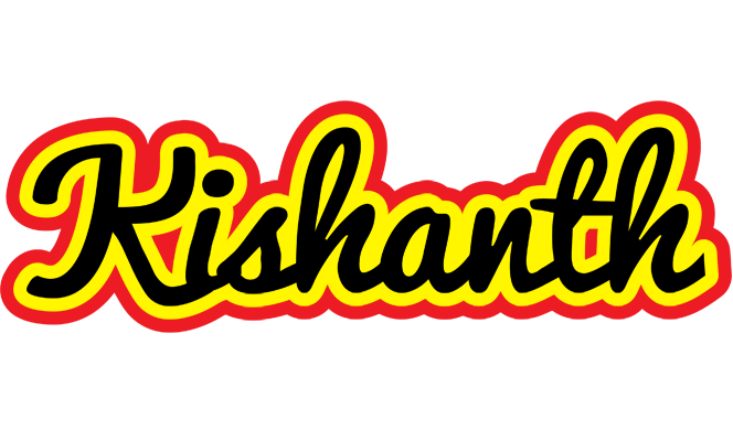 Kishanth flaming logo