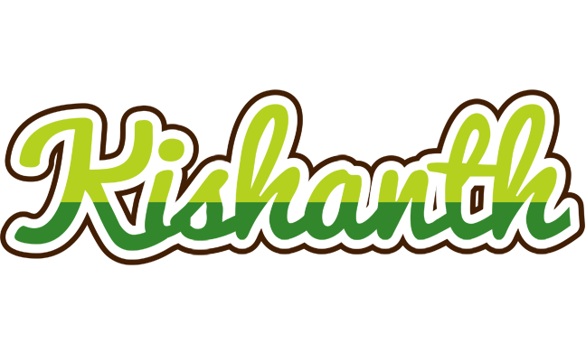 Kishanth golfing logo