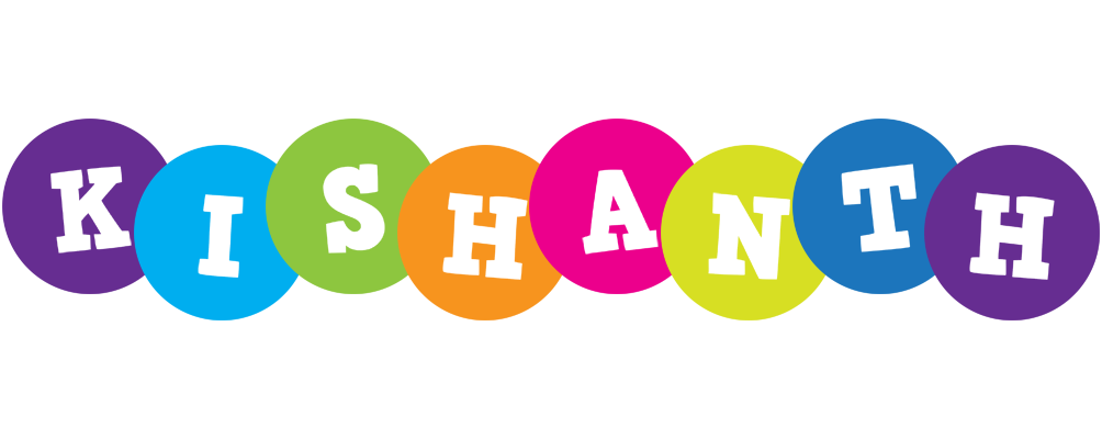 Kishanth happy logo