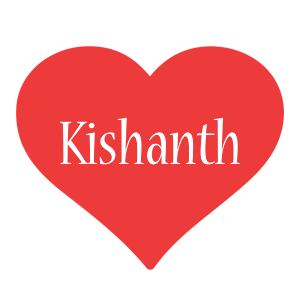 Kishanth love logo