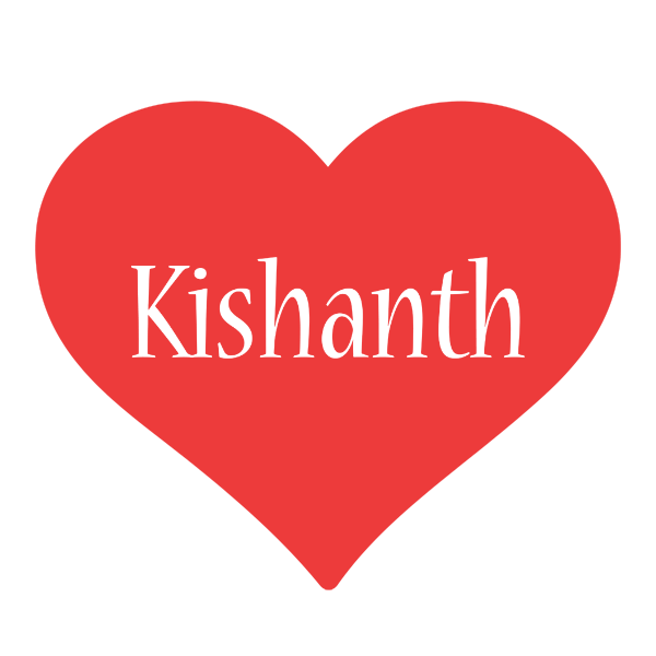 Kishanth love logo