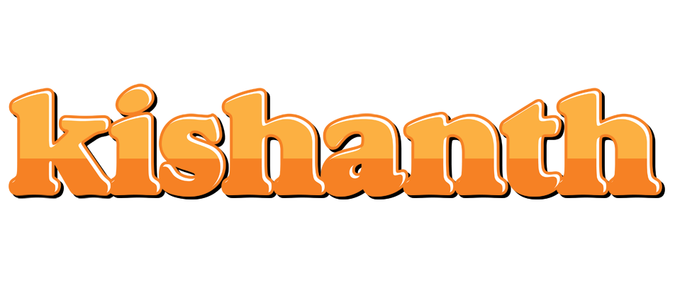 Kishanth orange logo