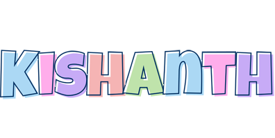 Kishanth pastel logo