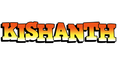 Kishanth sunset logo