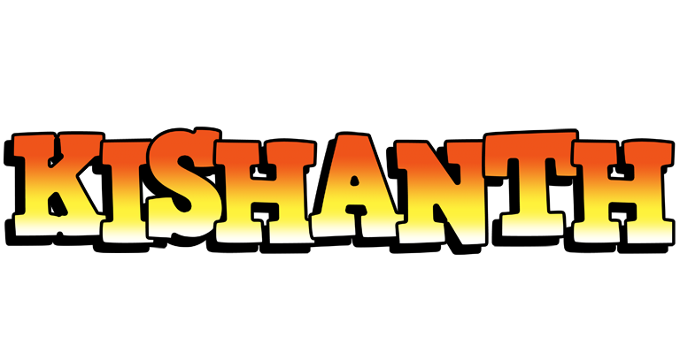 Kishanth sunset logo