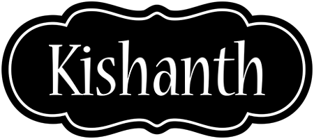 Kishanth welcome logo