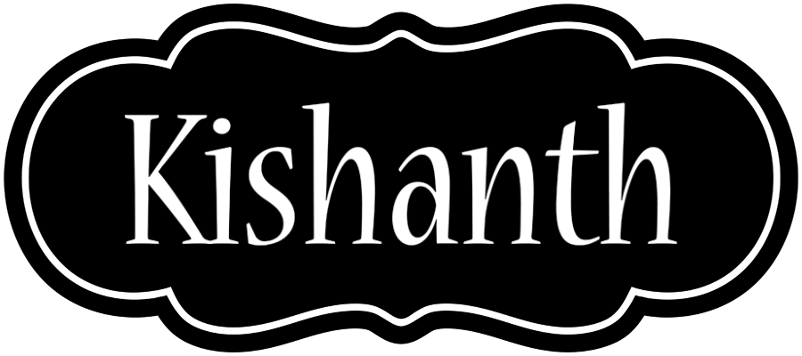 Kishanth welcome logo
