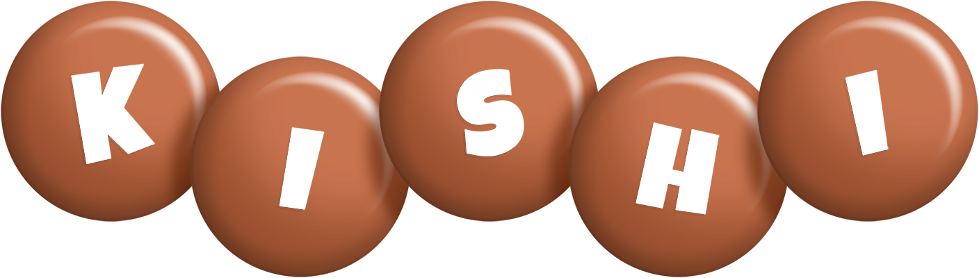 Kishi candy-brown logo