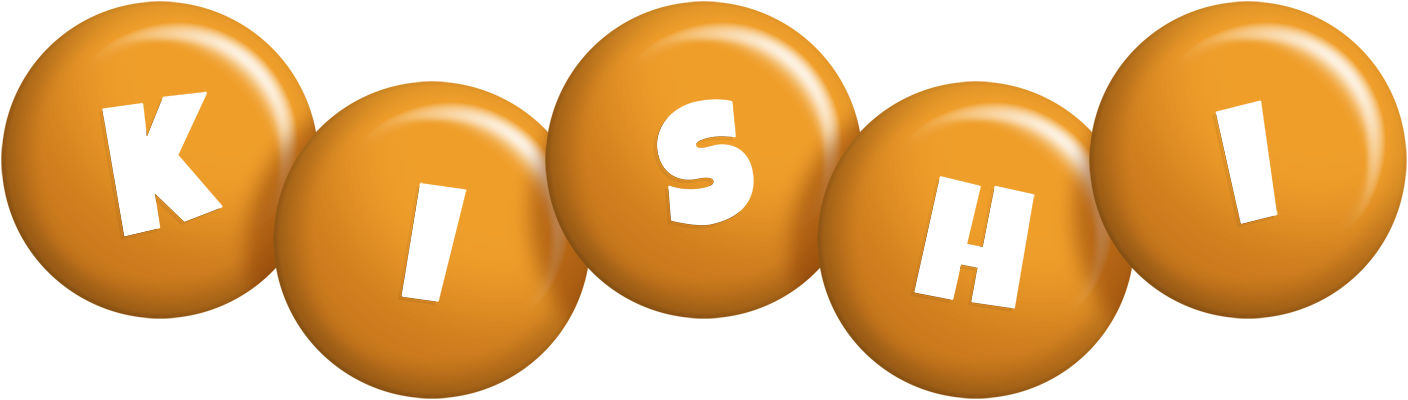 Kishi candy-orange logo