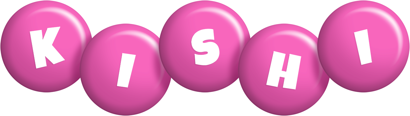 Kishi candy-pink logo