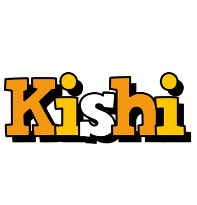 Kishi cartoon logo