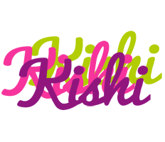 Kishi flowers logo