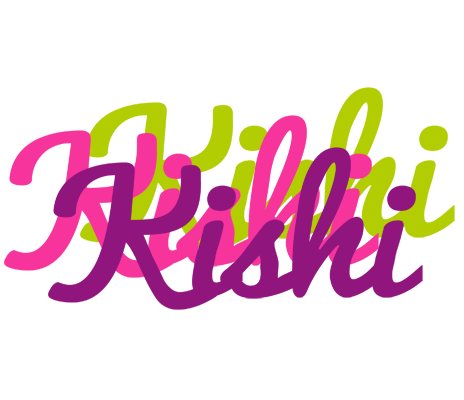 Kishi flowers logo
