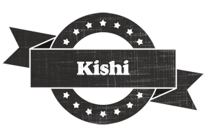 Kishi grunge logo