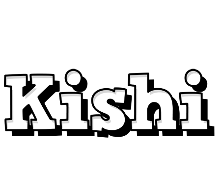 Kishi snowing logo