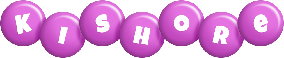 Kishore candy-purple logo
