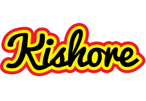 Kishore flaming logo