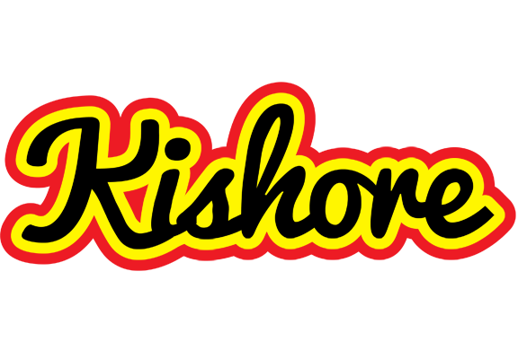 Kishore flaming logo