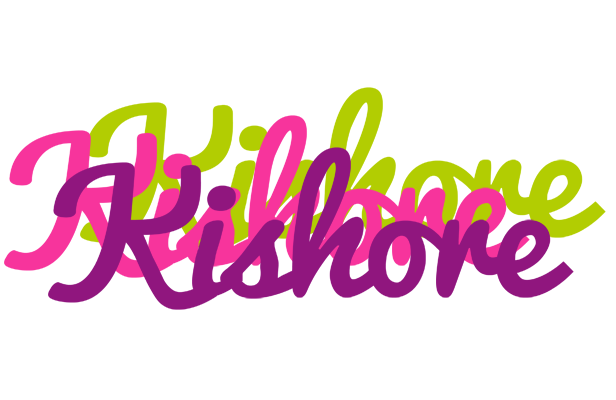 Kishore flowers logo