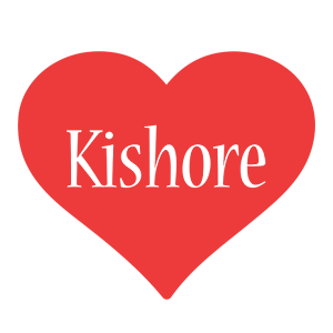 Kishore love logo