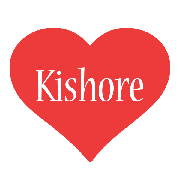 Kishore love logo