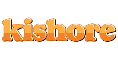 Kishore orange logo