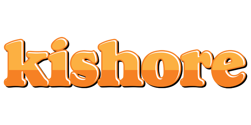 Kishore orange logo