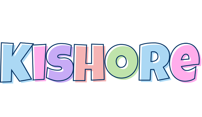 Kishore pastel logo