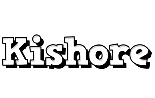Kishore snowing logo