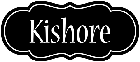 Kishore welcome logo