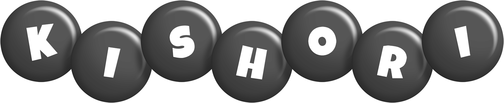 Kishori candy-black logo