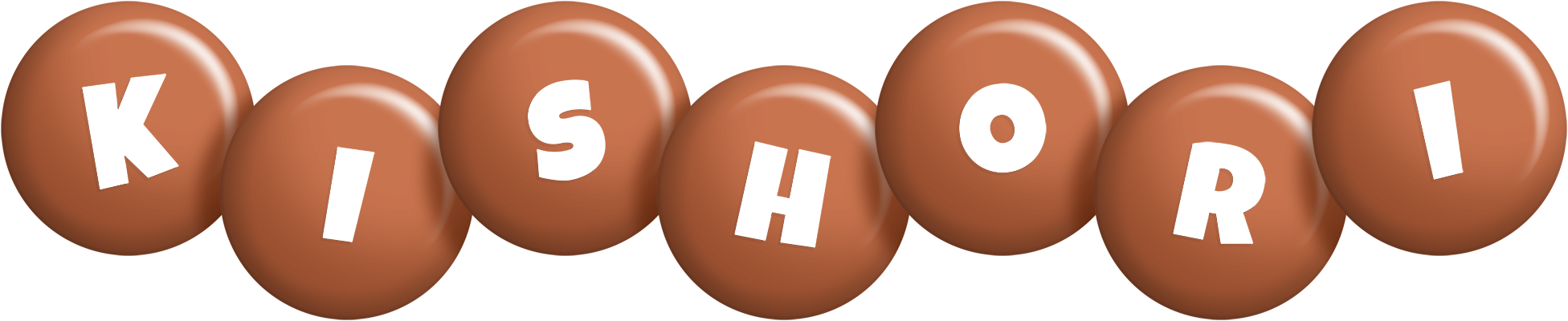 Kishori candy-brown logo