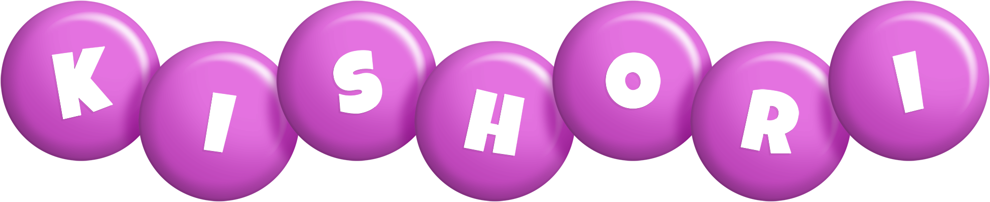 Kishori candy-purple logo