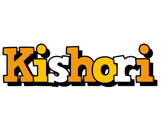 Kishori cartoon logo