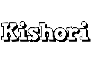Kishori snowing logo