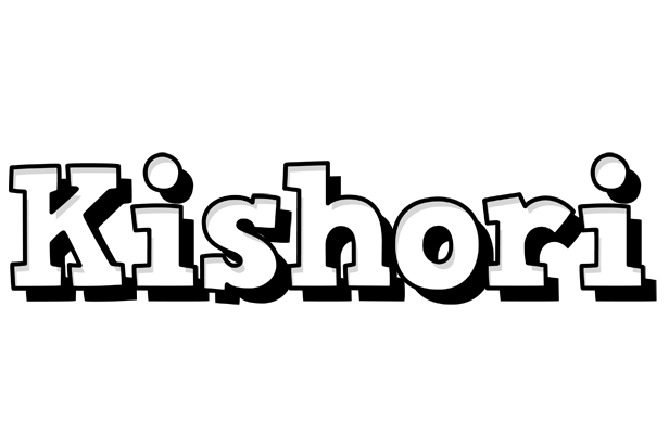 Kishori snowing logo