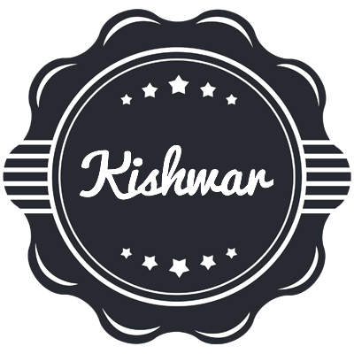 Kishwar badge logo