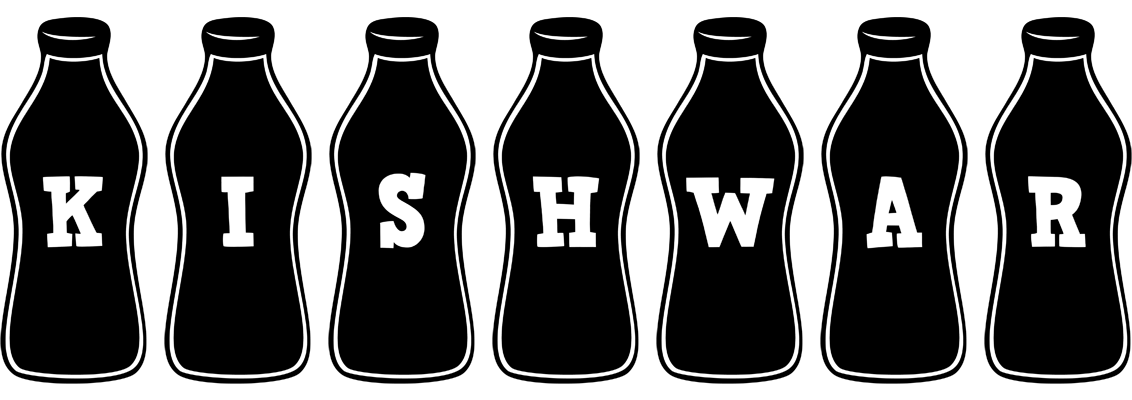 Kishwar bottle logo