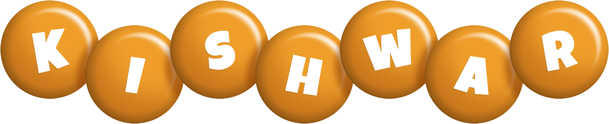 Kishwar candy-orange logo