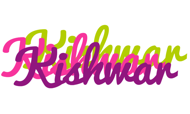 Kishwar flowers logo