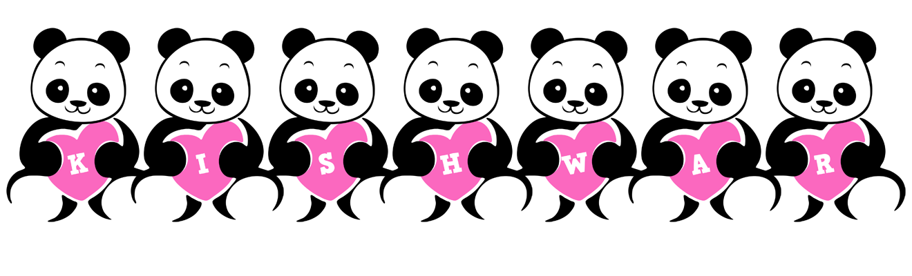 Kishwar love-panda logo