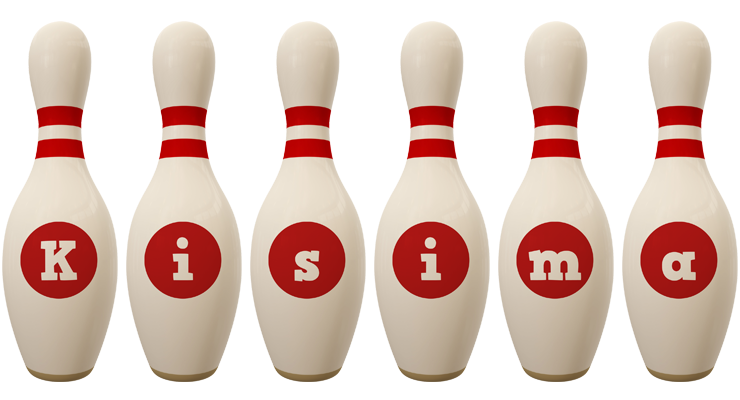 Kisima bowling-pin logo
