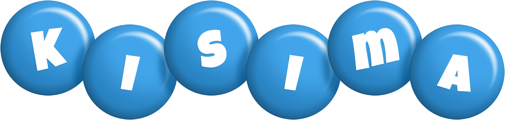 Kisima candy-blue logo