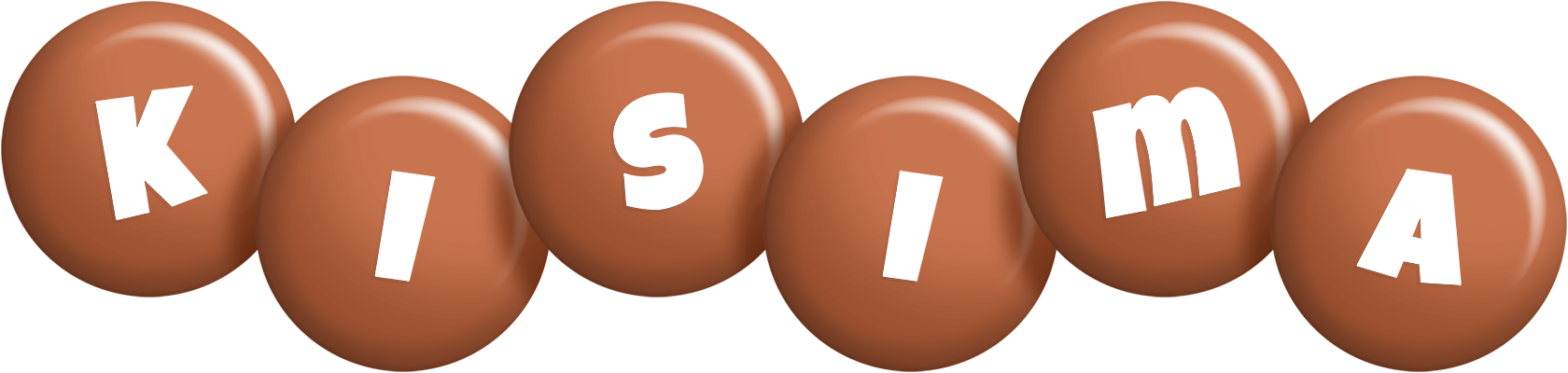 Kisima candy-brown logo